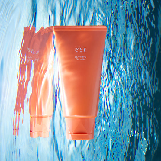 est Clarifying Gel Wash, 130g (Bright Bouquet Floral Green)