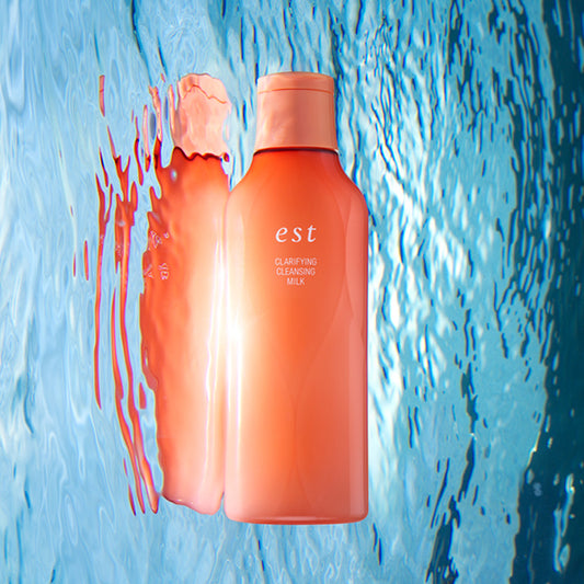 est Clarifying Cleansing Milk, 170ml (Bright Bouquet Floral Green)
