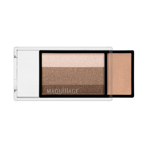 MAQuillAGE Dramatic Eye Color (Multi), BR744 Chocolate Mille Crepe, 2.5g, Fragrance-free