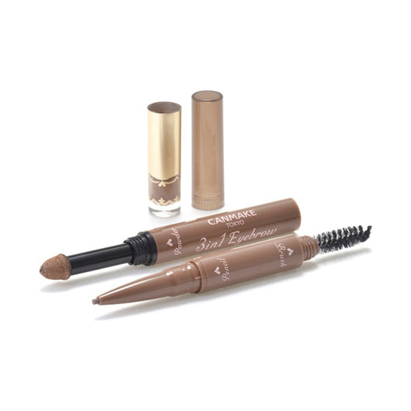 CANMAKE 3in1 Eyebrow, 02