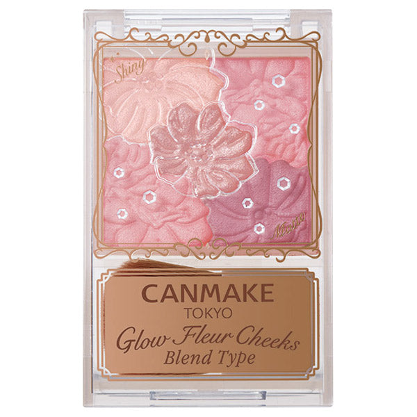 Canmake Glow Fleur Cheeks Blend (B02 Rose Ballerina)
