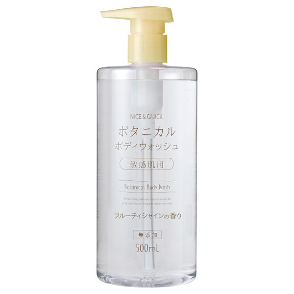 Nice and Quick Botanical Body Wash, 500ml (Fruity Shine)