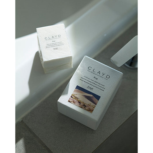 CLAYD JAPAN CLAYD SOAP - Damask Rose - / 195g