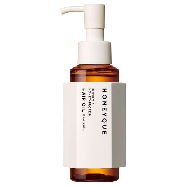 Bottle Works HONEYQUE Deep Repair Custom Hair Oil Extra Moist, 100ml (Aqua Blossom Honey)