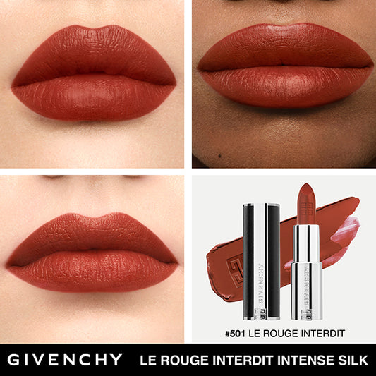 GIVENCHY Rouge Interdit Silky Lipstick (No.501 Blanc Épicé)