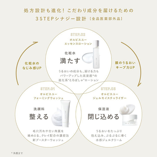 Orbis U Essence Lotion, Refill, 180ml