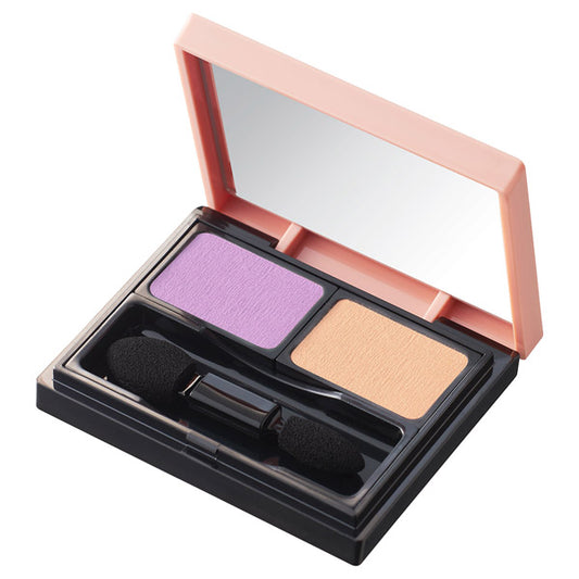 Coordinating Eye Color, PU, BE07 (Lavender & Beige), Moist and smooth texture that blends seamlessly into the skin., Fragrance-free