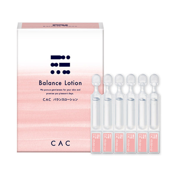 Balance Lotion, 1.2ml x 6 bottles x 10 bags, Moisturizing, Fragrance-free