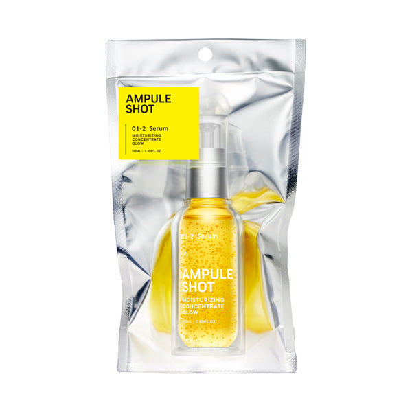 Bottle Works Ampule Shot Moisturizing Concentrate Glow Serum, 50ml