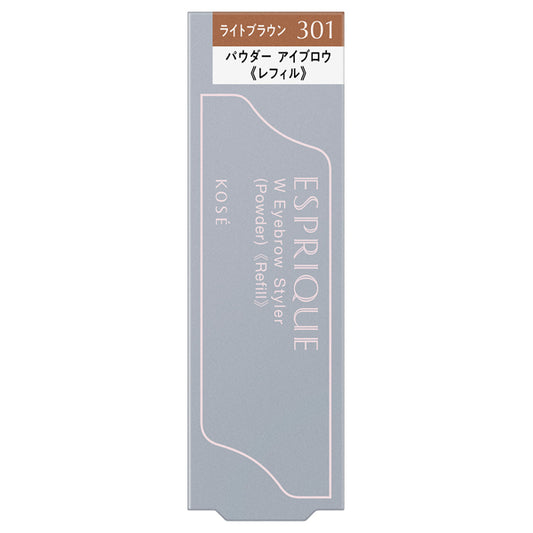 ESPRIQUE W Eyebrow Styler Powder Refill (BR301 Light Brown), 1