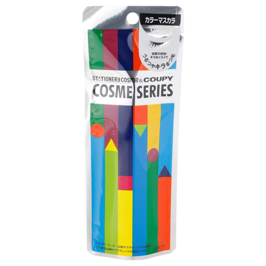 Stationery Cosme Coupy Pattern Color Mascara A (Silver)