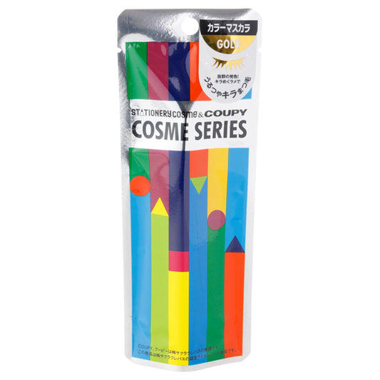 Stationery Cosme Coupy Pattern Color Mascara A (Gold)