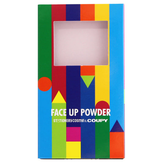 Stationery Cosme Coupy Pattern Face Up Powder (Carmine Rose)