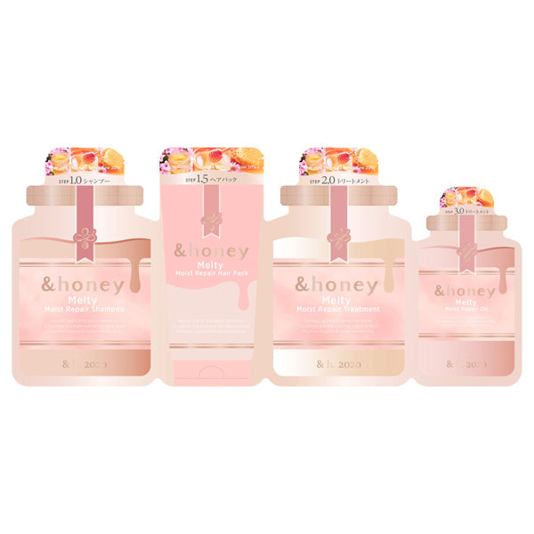 &honey Melty Moist Repair 4-Step Trial Sachet