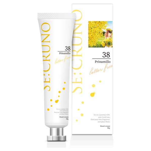 SE:CRUNO Hand Cream Prinamiro 38 (Mimosa Scent), 30g