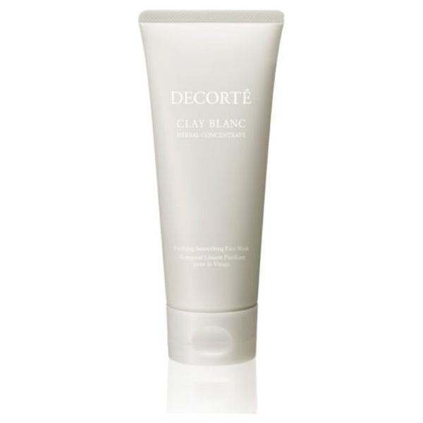 COSME DECORTE Clay Blanc Herbal Face Wash, 170g (Fresh Herbal Fragrance)