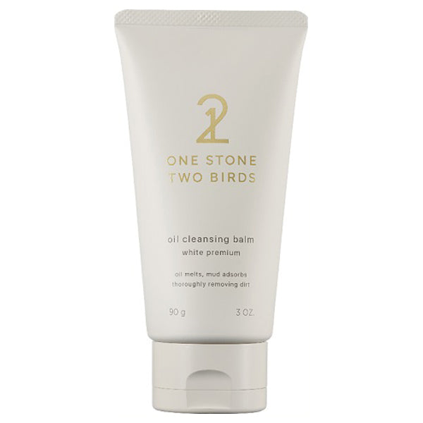 ONE STONE TWO BIRDS Oil Cleansing Balm White Premium (Floral Night), 90g