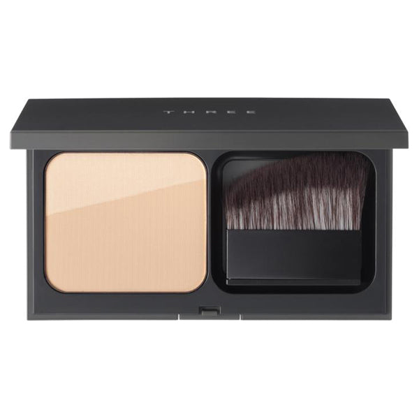 THREE Pristine Complexion Powder Foundation, SPF26 PA+++, Refill, 100, 12g