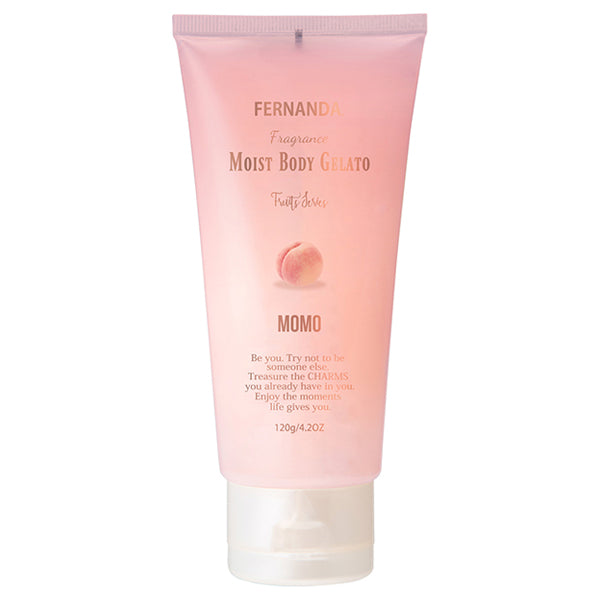 FERNANDA Fragrance Moist Body Gelato Peach, 120g, Peach