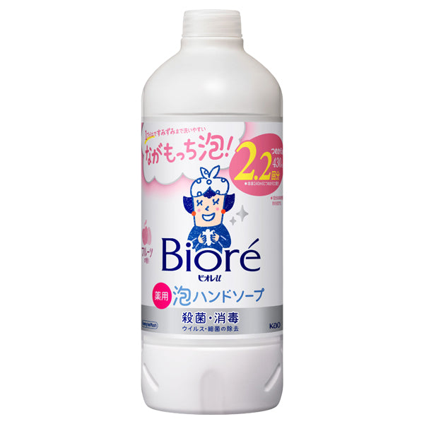 Biore Foaming hand soap, Refill, 430ml, Fruity scent