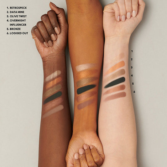 M.A.C Connect in Color Eyeshadow Palette x 6, Bronze Influence, 6.25g