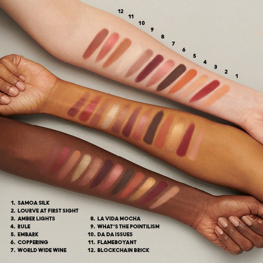 M.A.C Connect in Color Eyeshadow Palette x 12, Future Frame, 12.2g