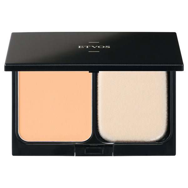 ETVOS Mineral Airy Touch Foundation, SPF21 PA+++, Refill (with puff), Natural Pink, 10g