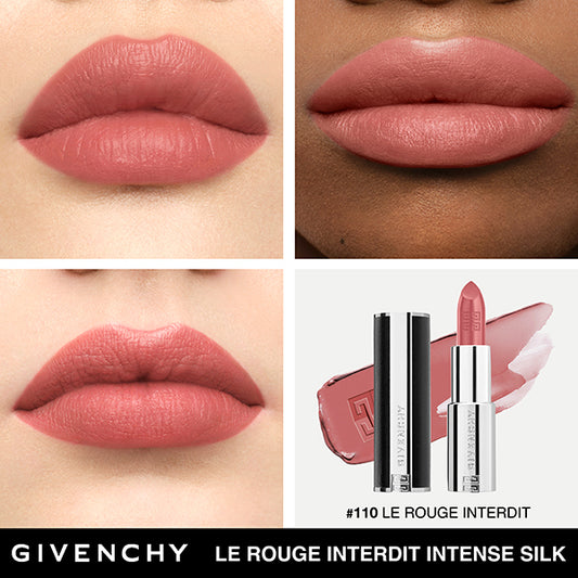 GIVENCHY Rouge Interdit Silky Lipstick (No.110 Beige Nu)