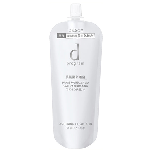 Brightening Clear Lotion MB, Refill, 120ml, Fresh and smooth to use, Fragrance-free