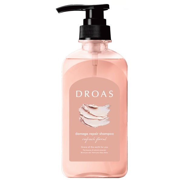 Droas Damage Repair Shampoo, 400ml (Refreshing Floral Scent)
