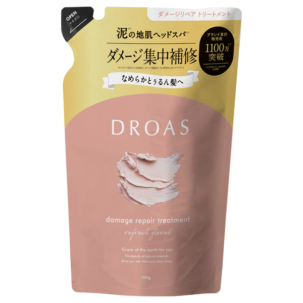 DROAS Damage Repair Treatment Refill (Refresh Floral), 350g