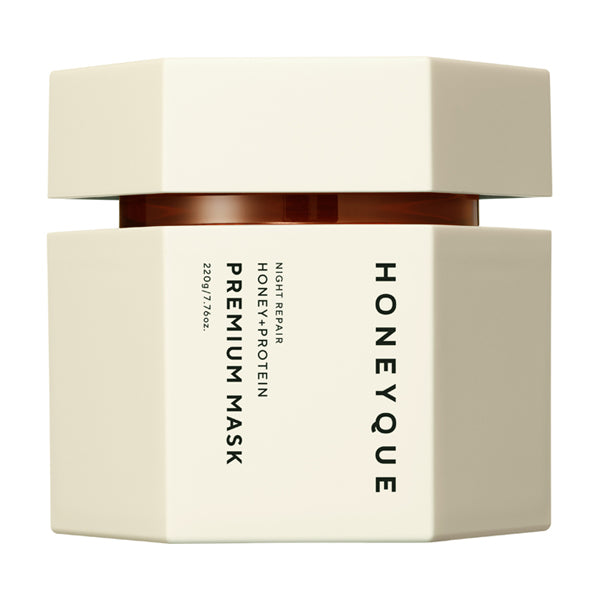Bottle Works HONEYQUE Night Repair Premium Intensive Hair Mask, 220g (Aqua Blossom Honey)