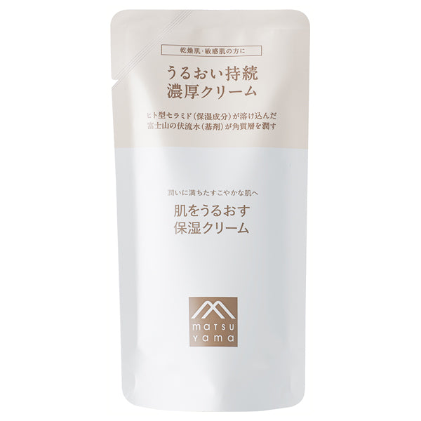Hada wo Uruosu Moisturizing Skin Care Cream (Refill), 45g
