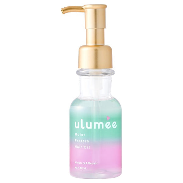 Ulumee Moist Protein Hair Oil, 80ml (Peach & Jasmine Musk)