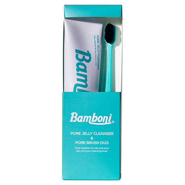 Bamboni PORE JELLY CLEANSER & PORE BRUSH DUO, 120g