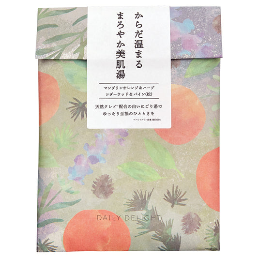 Aromatic bath gift wrapping