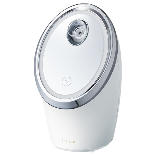 FESTINO Facial Cleansing Nano Steamer W (White)