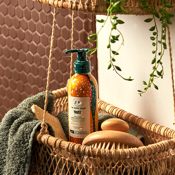 THE BODY SHOP Wellness Hair & Body Wash, 200ml (Mandarin & Bergamot)