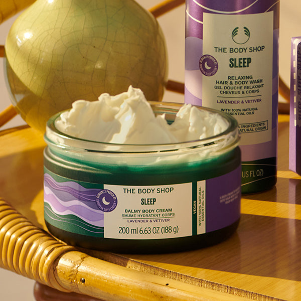 THE BODY SHOP Wellness Vermy Body Cream, 200ml (Lavender & Vetiver)