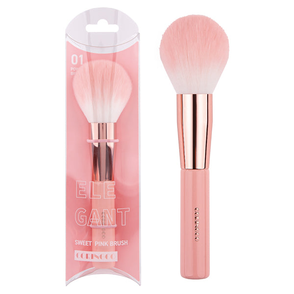 coringco Elegant S Pink Brush (01 Powder Brush)