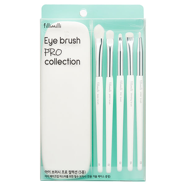 FilliMilli Eye Brush Pro Collection, 5 brushes