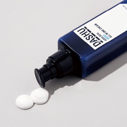 DASHU Men's Aqua Real Moist All-In-One Cream, 153ml