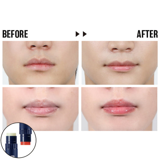 DASHU Men's Double Appeal Lip Balm, 4.8g