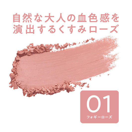 CEZANNE Cheek Blush (01 Foggy Rose)