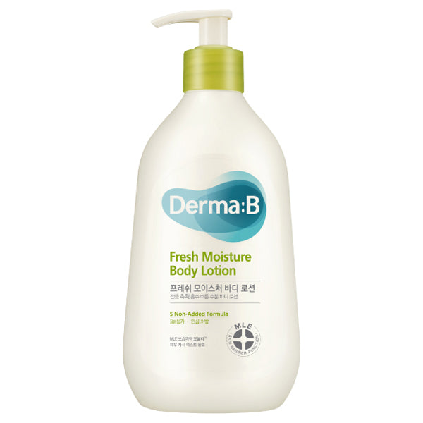DermaB Fresh Moisture Body Lotion, 400ml (Fresh Green Herb)