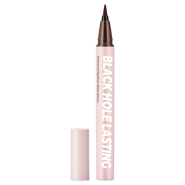 Black Hole Lasting Waterproof Eyeliner, 本体, #Dark Brown, 0.6g