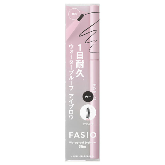Fasio Waterproof Eyebrow Slim Tip (01 Gray)