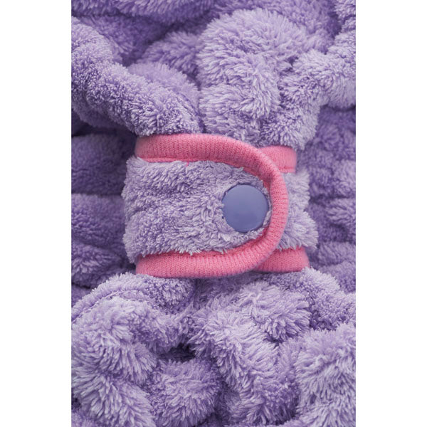 Cogit BEAULy Quick Dry Hair Turban Short (Purple), 56g