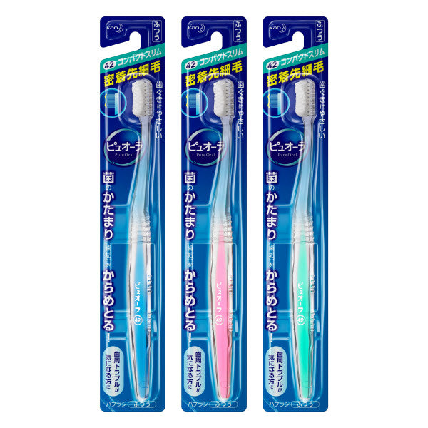 Pyuora Toothbrush Compact Slim Regular