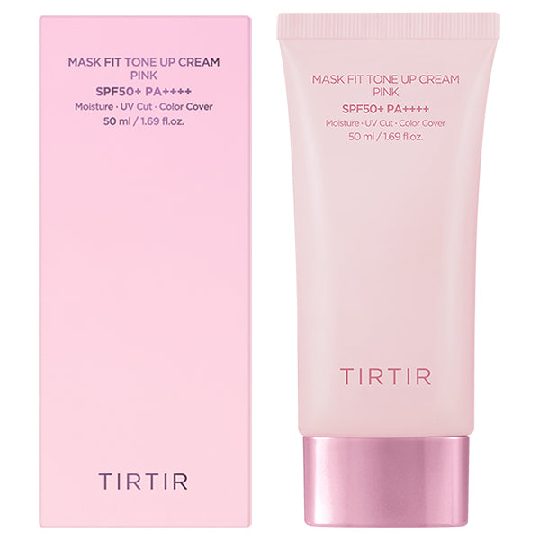 TIRTIR Mask Fit Tone Up Cream, Pink, Width 55 x Depth 26 x Height 130